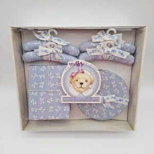 The Muffy Vanderbear Collection Closet Accessories Hangers Hatbox Shoe Chest NIB